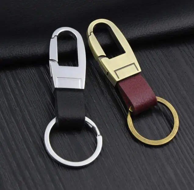 Neue Mode Schlüssel Ring Leder Schlüsselanhänger Männer Frauen Metall Taille Hängen Schlüssel Kette Beste Geschenk Schmuck