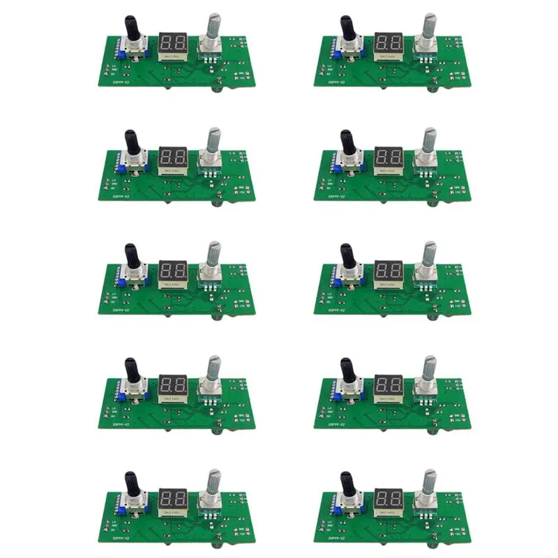 Winter Essential 10X DSP Digital Reverberation Karaoke Reverb Board KTV Mixer Effector Anti-Whistling Module Multi-Sound Effects