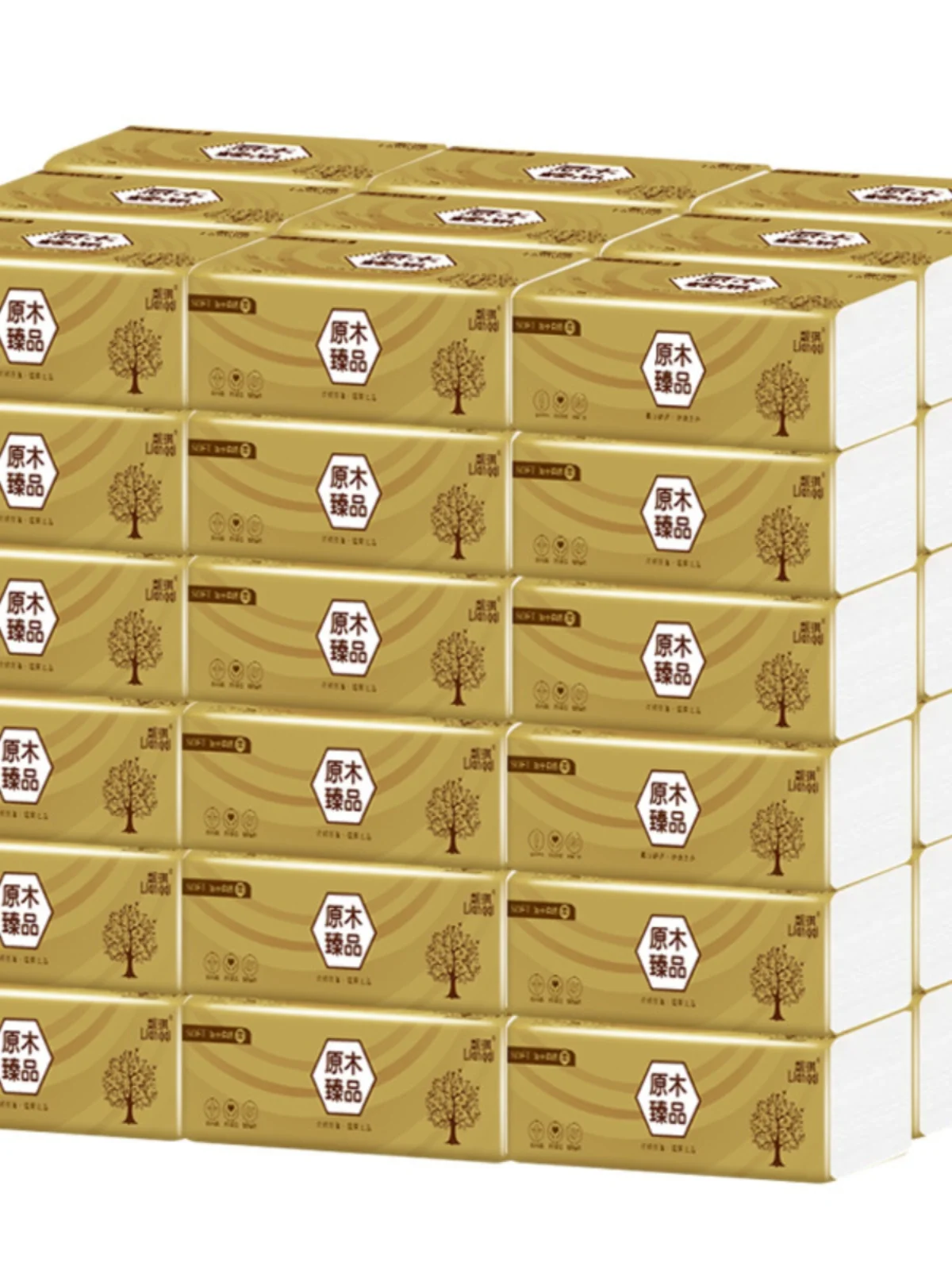 Thiened Carta igienica con struttura in legno Hotel Commerciale Tessuto per il viso Salviette umidificate Fiore Pred Design 80 Pas Volare Valore Pa