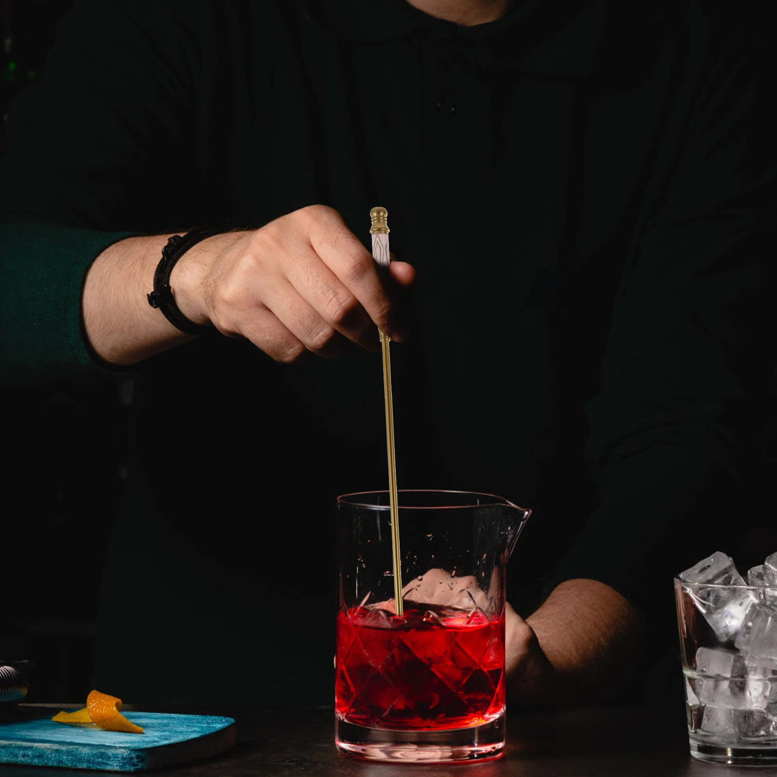 

Fashionable Stainless Steel Beverage Stirring Rods Coffee Mixers Stirring Sticks for Events Dining