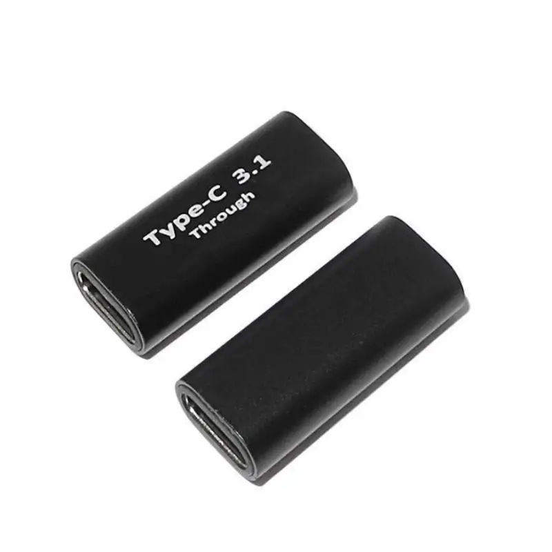 USB C Female To Female Adapter USB C 3.1 Coupler For Connecting Two Type C Cable For Phone Tablet And Extension Connector