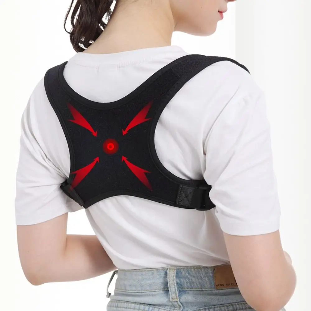 Adjustable Posture Corrector Comfortable Breathable Back Corrector Belt Invisible Elastic Spine Support Brace Clavicle Support