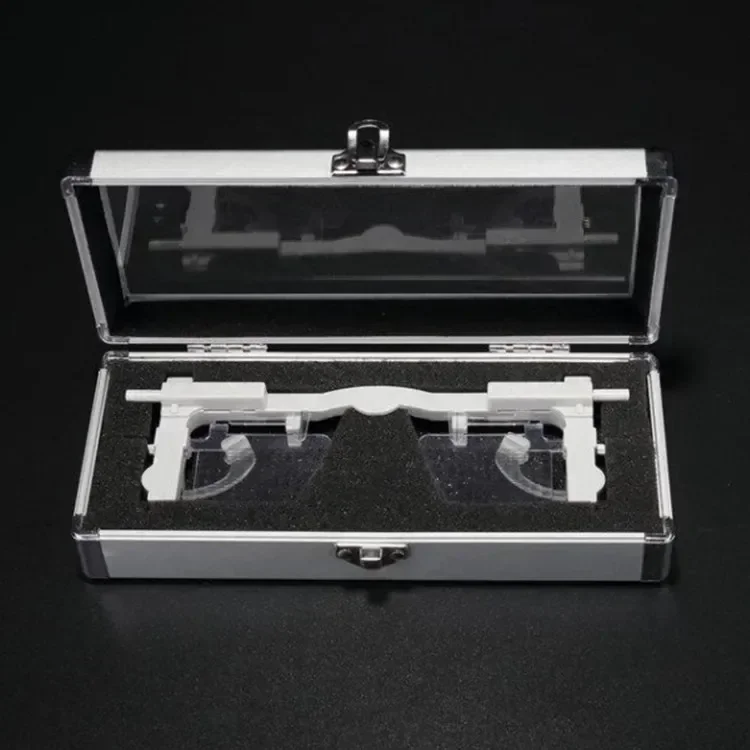 1pc Eyeglasses Pupil Distance Pupil Height Measuring Instrument Multi-focus Asymptotic Lens Eye Lens Detection Pupil Height