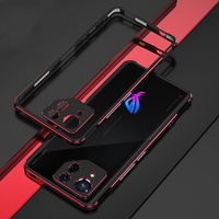 For Asus ROG Phone 9 8 7 6 5 Pro ,ROG Phone 9 8 5 3 Aluminum Metal bumper Frame Slim Screw Cover Case with Camera Lens Protector
