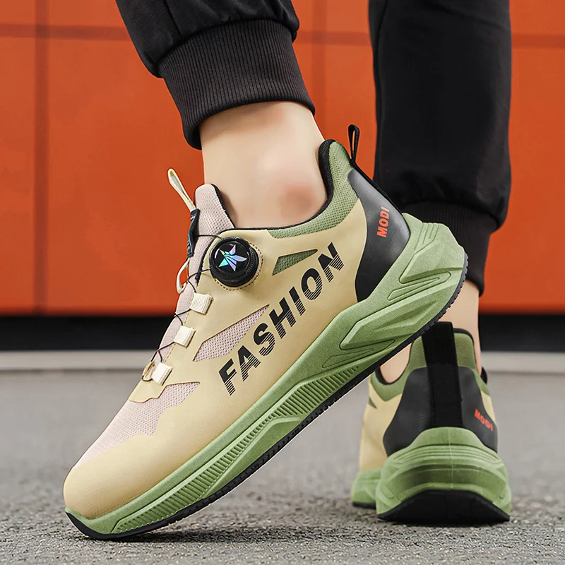 2026 Summer New Couple Running Shoe Fashion Anti Slip Mesh Breathability Lady Men Athletic Shoe Fitness Rebound Buffer Sneakers