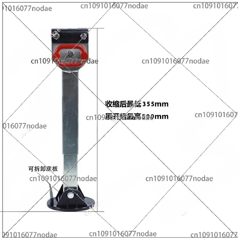 

90 Degree Folding RV Heavy Duty Outriggers Handle Trailer Jack Hand Crank Balance Support Modification