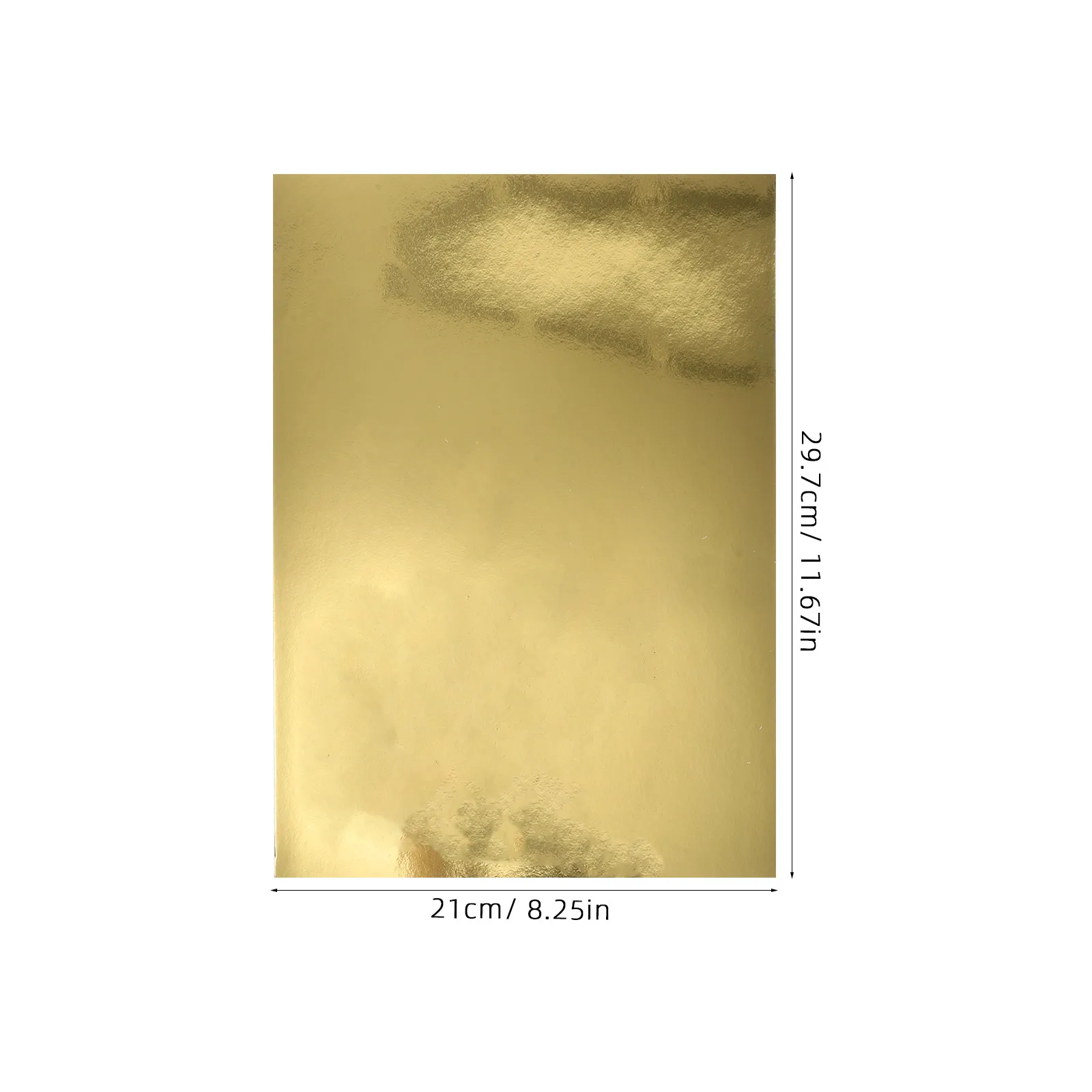 10 Sheets Mirror Metal Paper Cardmaking Metallic Embossed Craft For Card Making Diy Projects Crafting Birthday Party Decorations