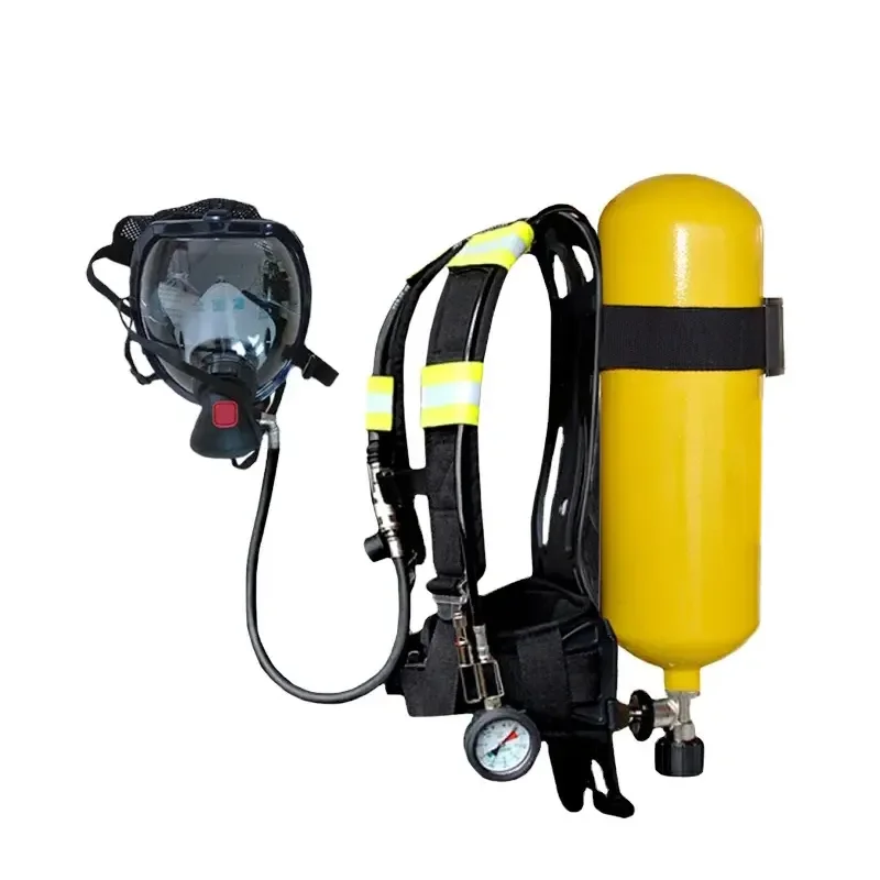 

Hot Sale 5L/ 6L SCBA 6L Positive Pressure Apparatus Air Breathing Apparatus SCBA