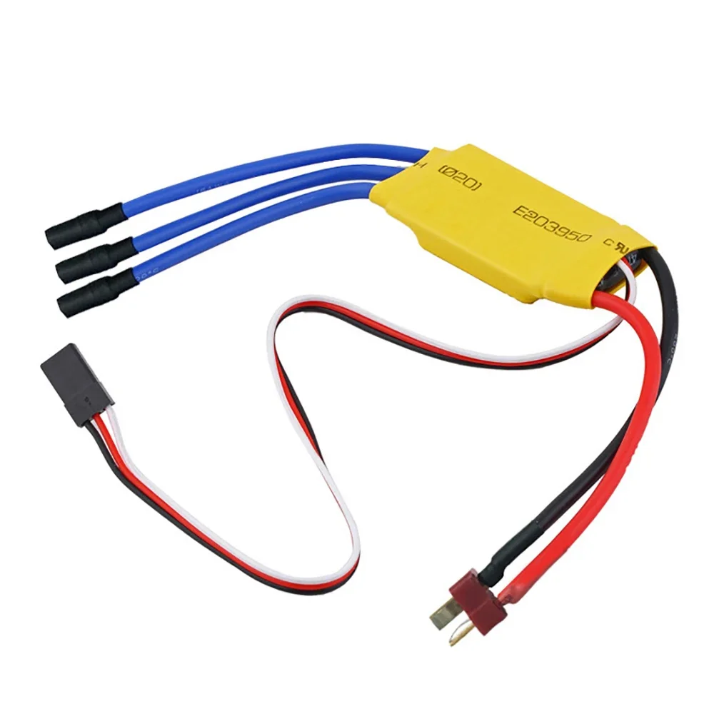 XXD 30A HW30A ESC 30A Electronic Speed Controller with Dean T Plug XT60 Plug for RC Airplane Quadcopter Drone Brushless Motor