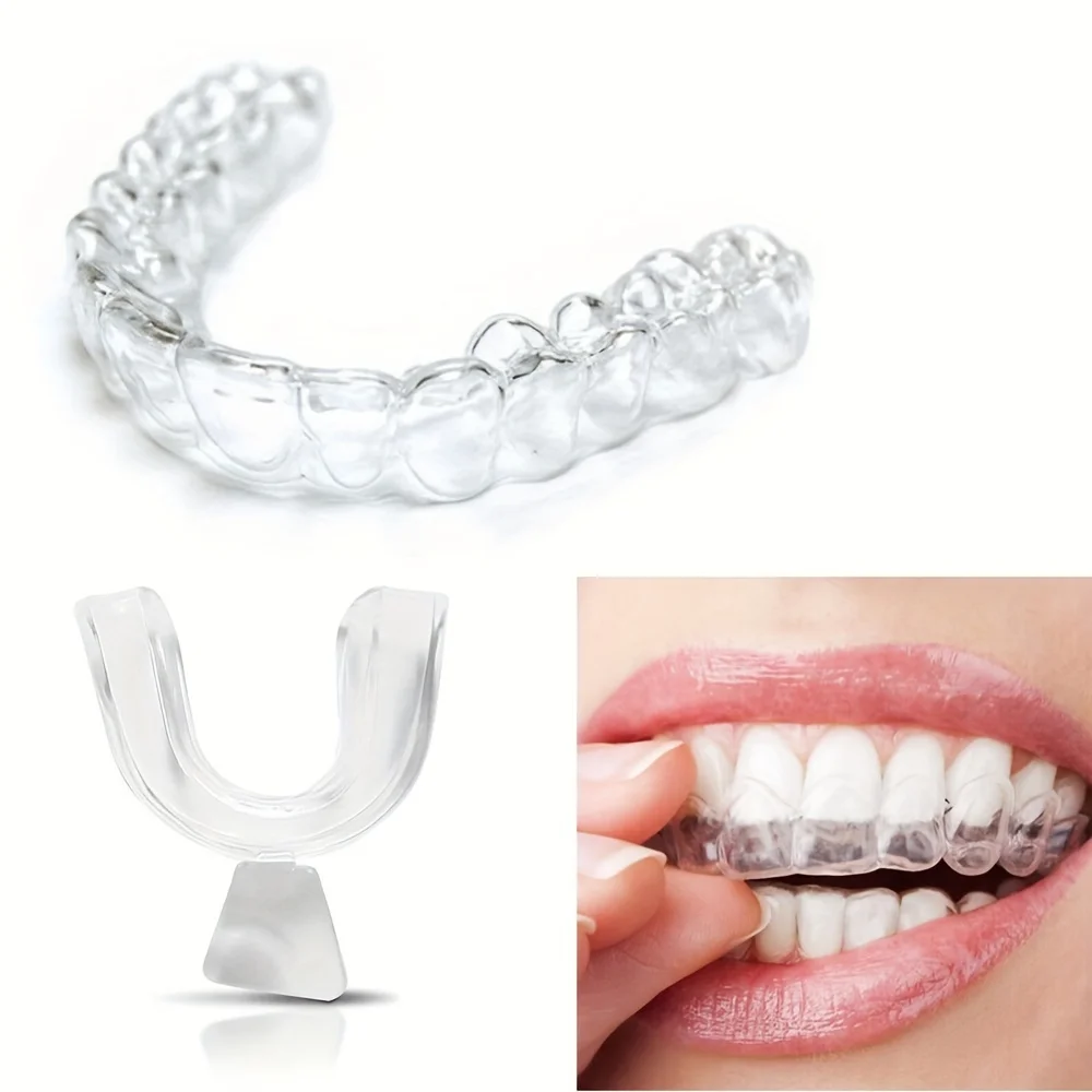 Protetor bucal transparente de eva, protetor dental esportivo respirável para mma, boxe, kickboxing, treinamento de taekwondo, 1/4 peças