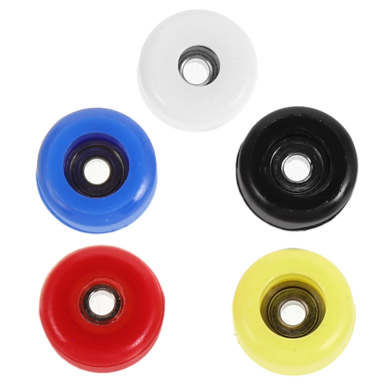 

5 шт. колеса для скейтборда с пальцами, многоразовые аксессуары, сменный аксессуар для подшипников для оборудования для скейтбординга