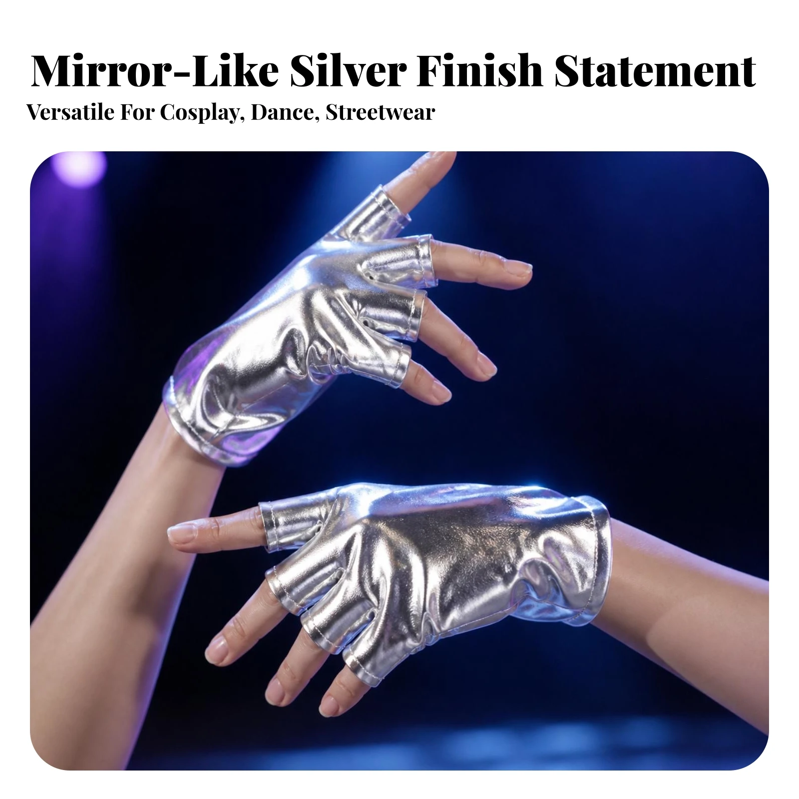 Glove with Thumb Opening Comfortable Gloves with Finger Holes Gloves with Wrist Cuffs Long-Lasting Machine Washable for Adults