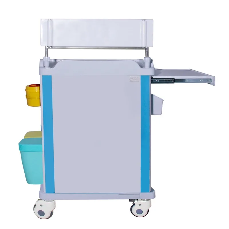 Hospital Equipment Multi-function Medical Crash Cart ABS Anesthesia Trolley
