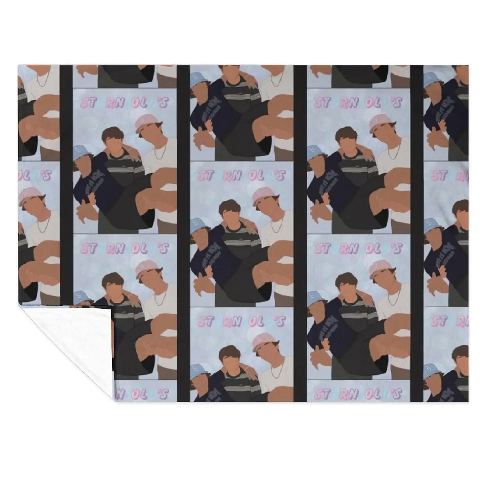 

chris sturniolo Throw Blanket Multi-Purpose Warm Quilt Decorative Beds Blankets