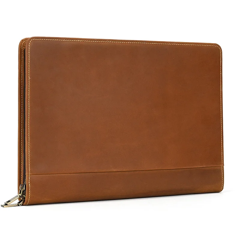 Valigette da uomo per pendolari Borsa semplice per il tempo libero Valigette di moda Borse in pelle multifunzionali Porte-documents MHGWB