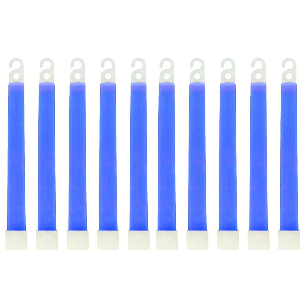 10 قطعة توهج ضوء عصا التخييم توهج في الظلام عصا مشرق الفلورسنت عصا SOS والعتاد مجموعة الحبال في الهواء الطلق المعدات العسكرية