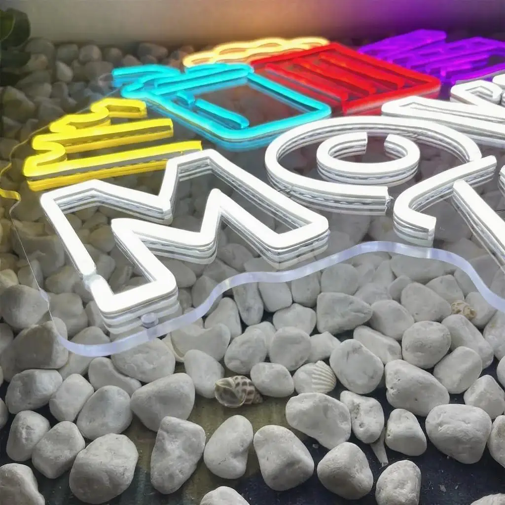 Movie Time With Popcorn Box Coke Neon Sign Cinema LED Neon Light for Film Room Cinema Man Cave Party Home Movie Theater Décor