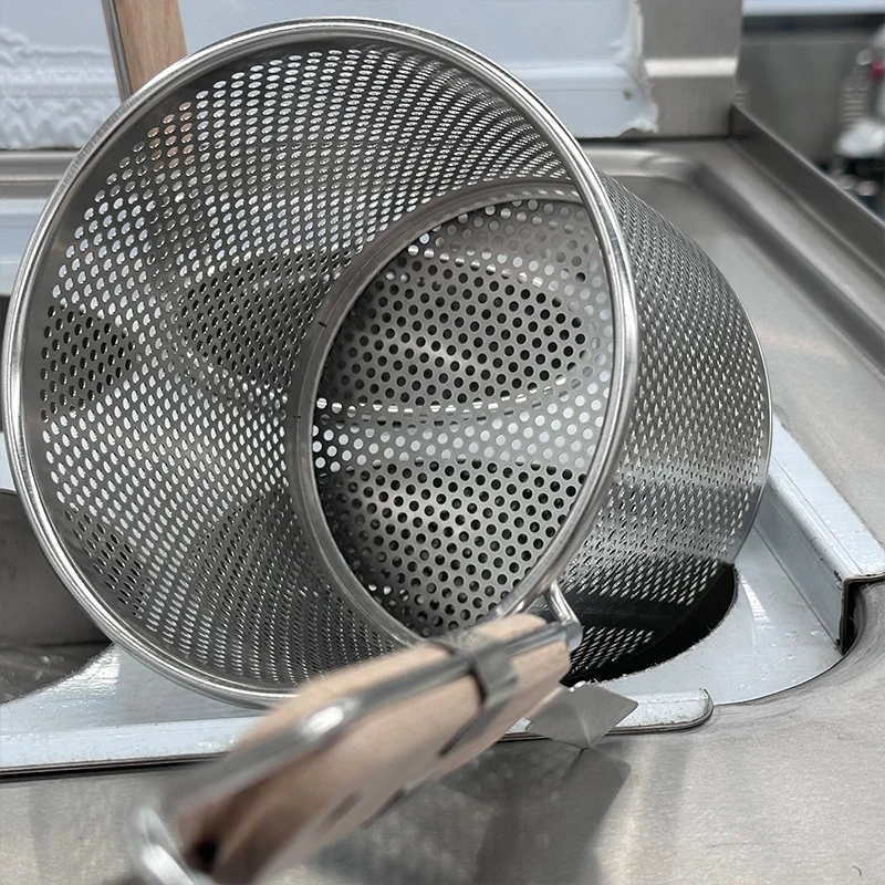 TLF Fornello elettrico per noodle a 6 fuochi da banco commerciale di vendita caldo in acciaio inossidabile con controllo della temperatura indipendente Noodle Essential