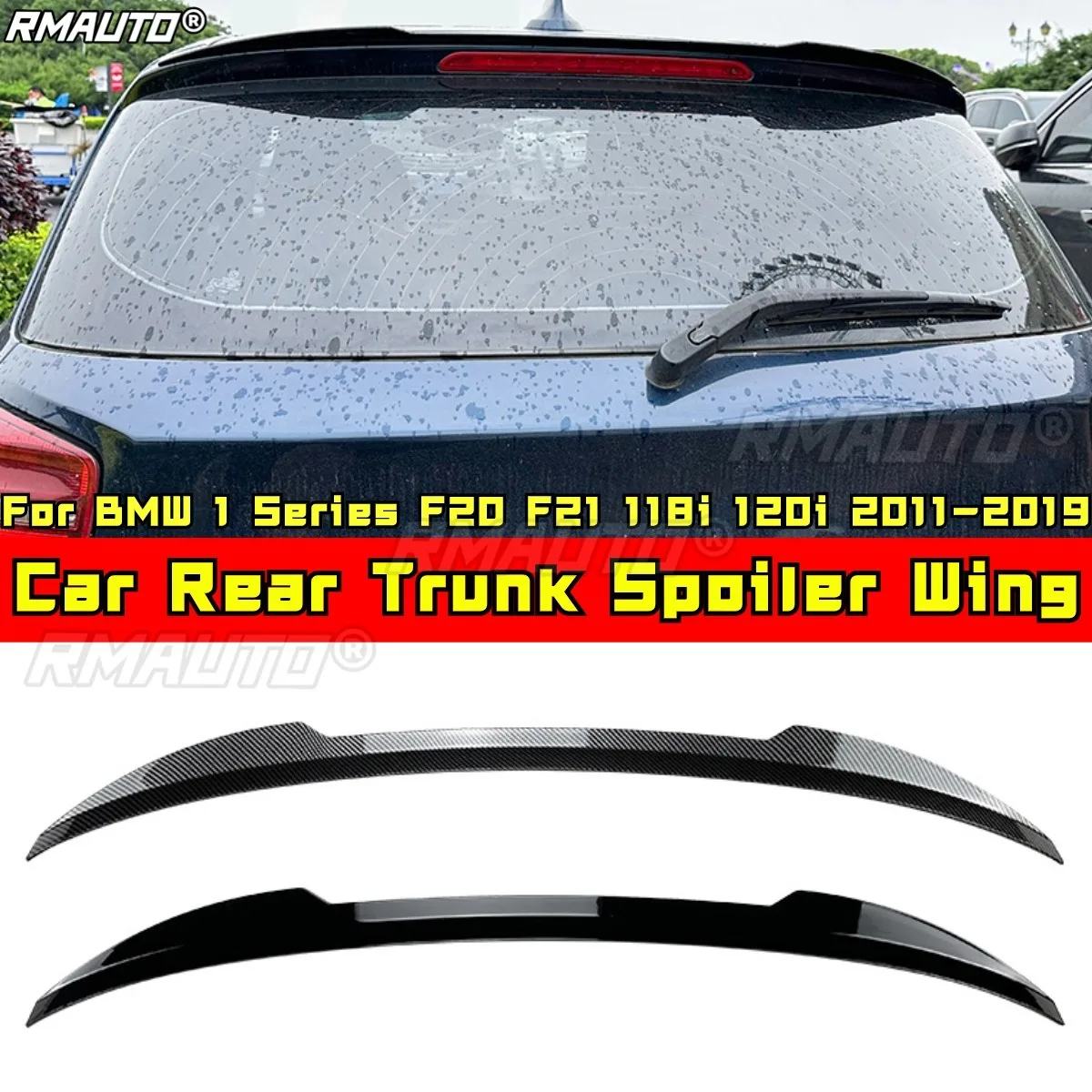 

For BMW 1 Series F20 F21 118i 120i Body Kit Rear Trunk Spoiler Wing for BMW 1 Series F20 F21 118i 120i 2011-2019 Car Accessories
