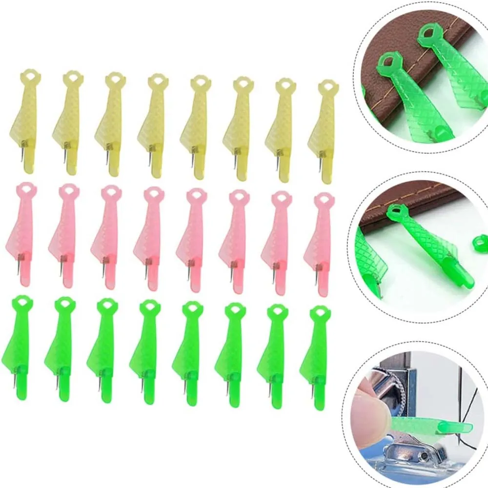 10 stücke Nähmaschine Nadel Einfädler Fisch Typ Schnell Nähen Einfädler Stickerei Floss Automatische Nähen Handwerk DIY Werkzeug
