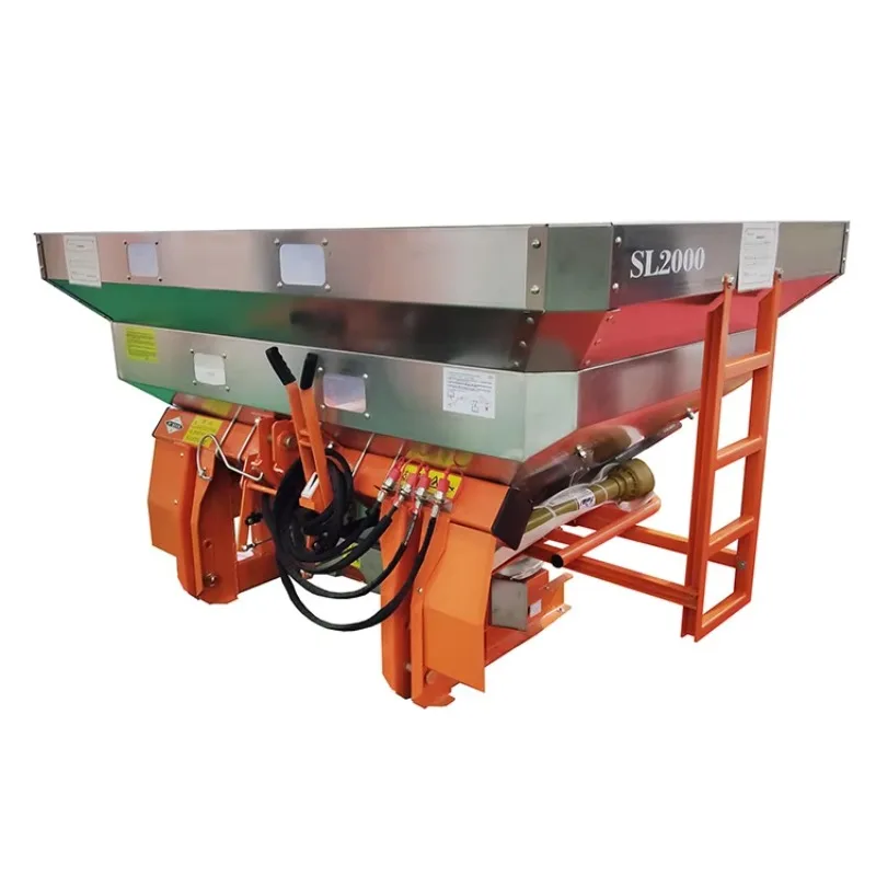 

【Hot】China Factory's New High Productivity Tractor Traction Manure Fer-tilizer Spreader Dry Cow Dung Spreading Machine Applicato