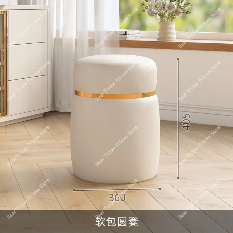 

Small sofa stool, modern shoe stool, soft bag stool, tea stool