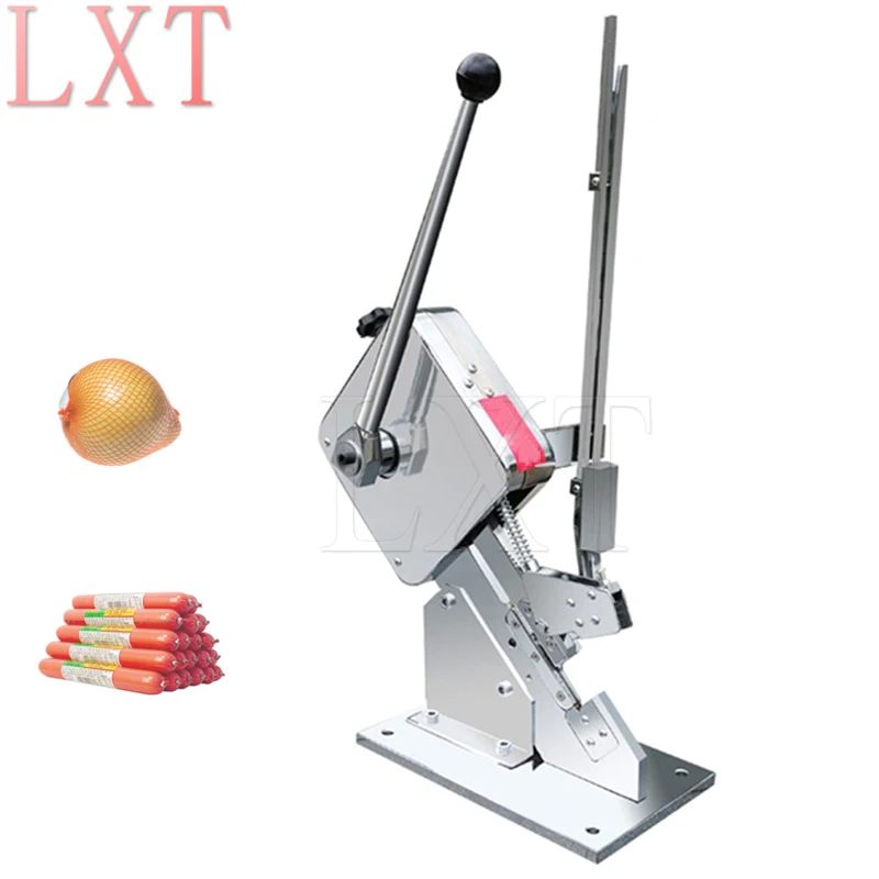 Manual U Shape Sausage Clipper Plastic Bag Clipping Maker Strapping Machine Manual Sausage Clipper For Meat Packing Machine