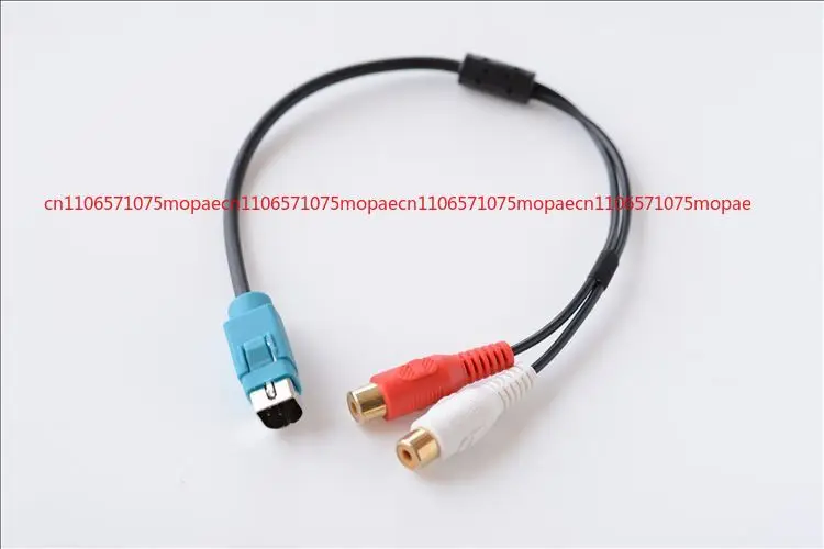 OK For Alpine Audio AUX Cable KCE-236B Audio Cable Auxiliary Adapter 2RCA 10-PIN