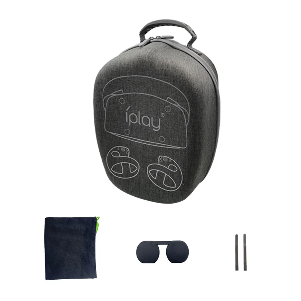 

Upgrade VR Accessories For PS VR2 portable zipper storage bag with lens protection cover+storage bag EVA protection hard bag