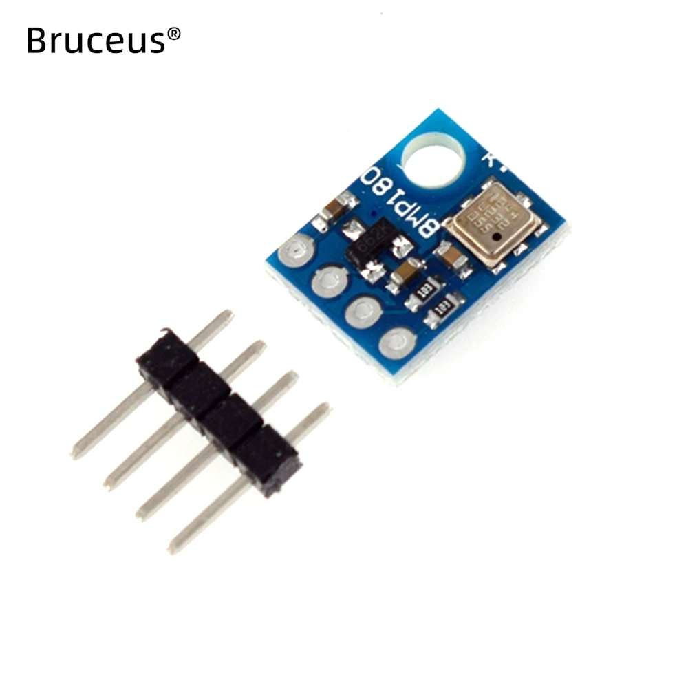 BMP180 GY-68 I2C وحدة استشعار درجة حرارة الضغط الجوي لاردوينو ESP32 #1