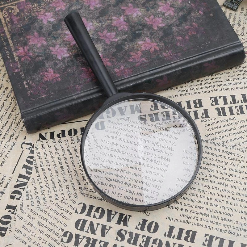 Y1AD 90mm Handheld Magnifier 5X for Jewelry/reading Use High Definition Durable