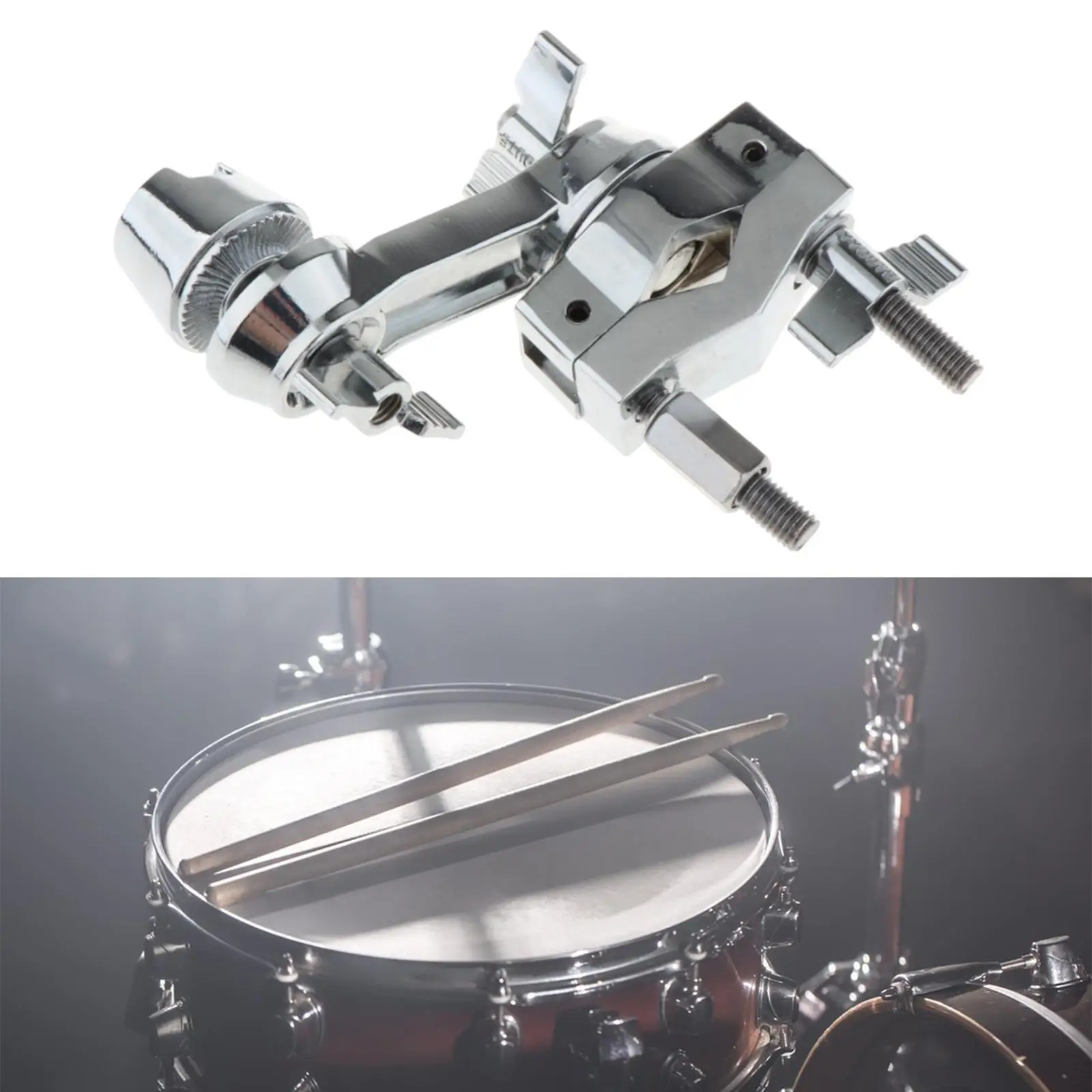 

Drum Mount Bracket Drum Support Practice Device Metal Sturdy Multifunction Snare