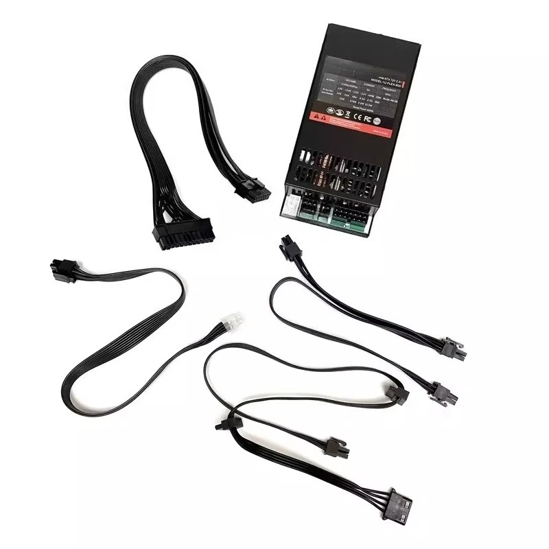 Brand New Full Modular Small 1U Flex 500W 600W 700W Silent NAS ITX Mini Case Power Supply