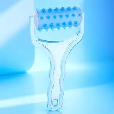Masseur à rouleaux en plastique, outil ergonomique portatif de soulagement musculaire, thérapie d'acupression pour le Relaxation du corps, outil à rouleaux cellulaires