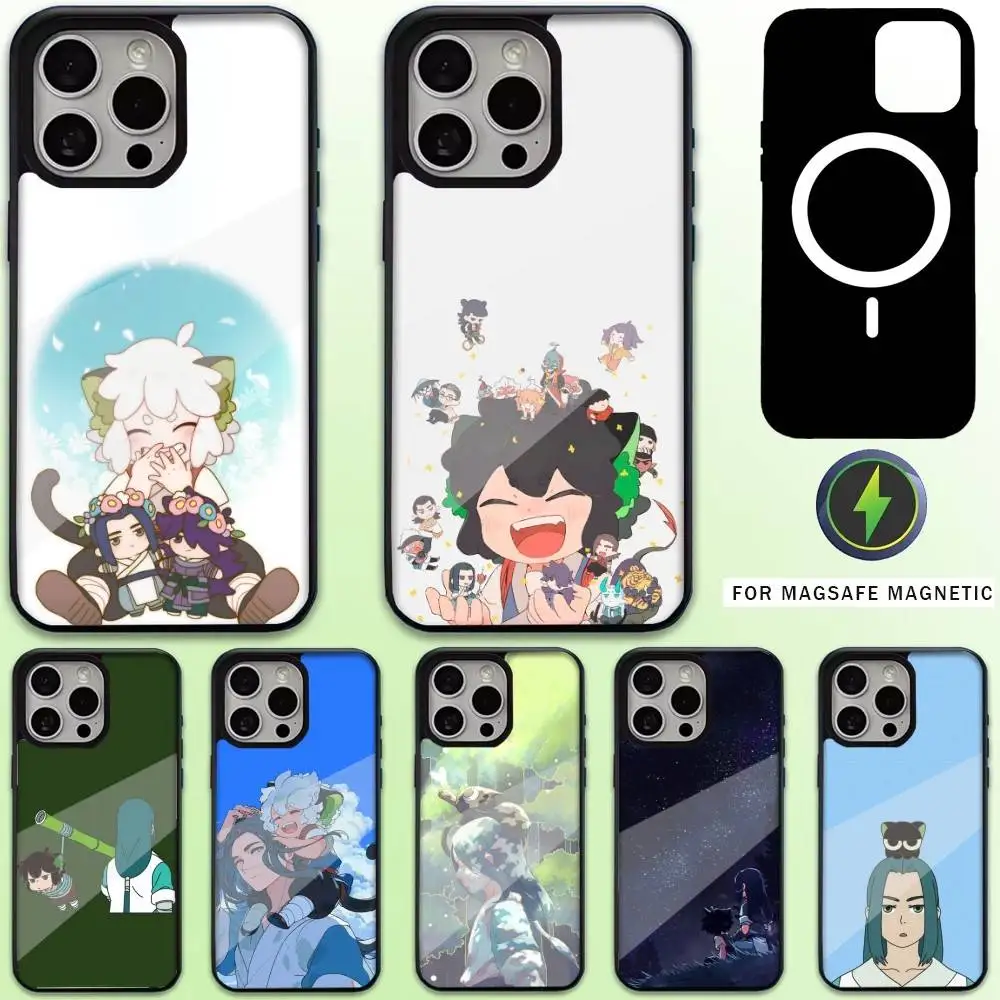 

The L-Legend of H- Hei Phone Case For iPhone17,16,15,14,13,12,11 Plus,Pro Max Magnetic For Magsafe Wireless Charging