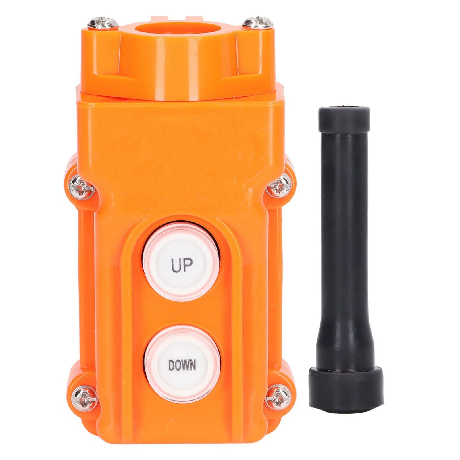 

Crane Push Button Switch Plastic Pendant Control Station Up Down Hoist Switches with Joining Sleeve 220V 500V