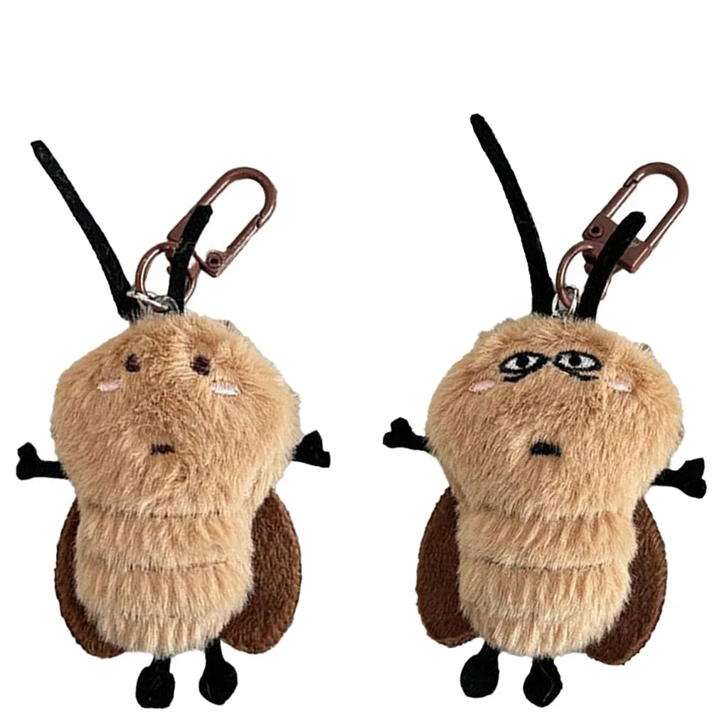 

Прекрасный кукла-таракан, кулон, брелок для плотва, забавный таракан, мультяшный шарм для мальчиков и девочек, подвеска для школьной сумки