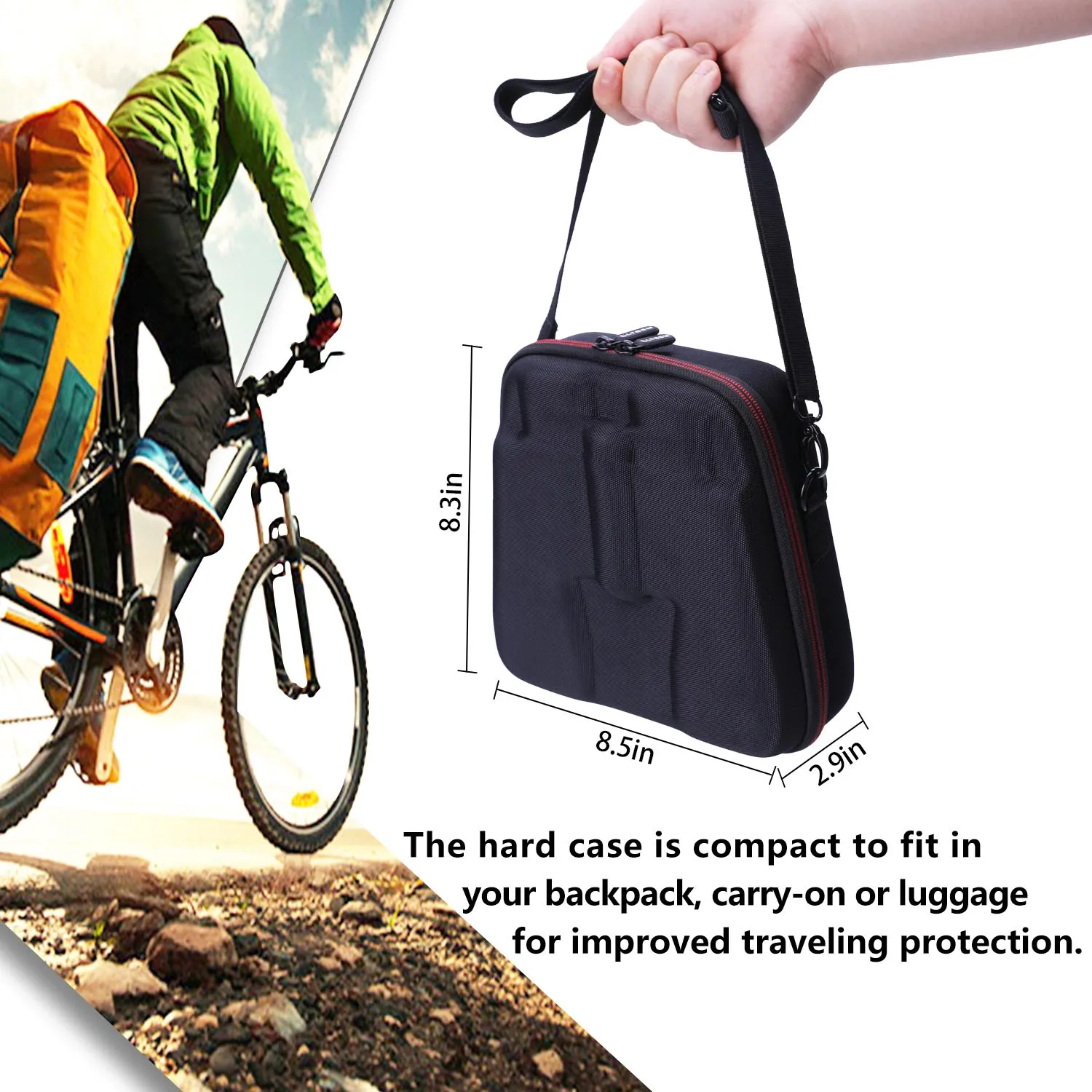 EVA Hard Case for TQYUIT or FONSAWA Binoculars 20x50, BAK4 Prism FMC Lens Binoculars Protective Carrying Storage Bag(only case!)