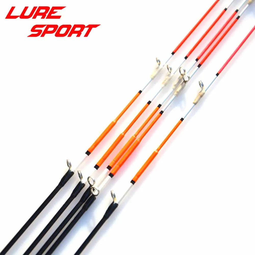 

LureSport 2pcs 55cm Half Titanium Alloy Feeder Rod Flexible Tip Refit Rod Building Components Repair DIY Accessories