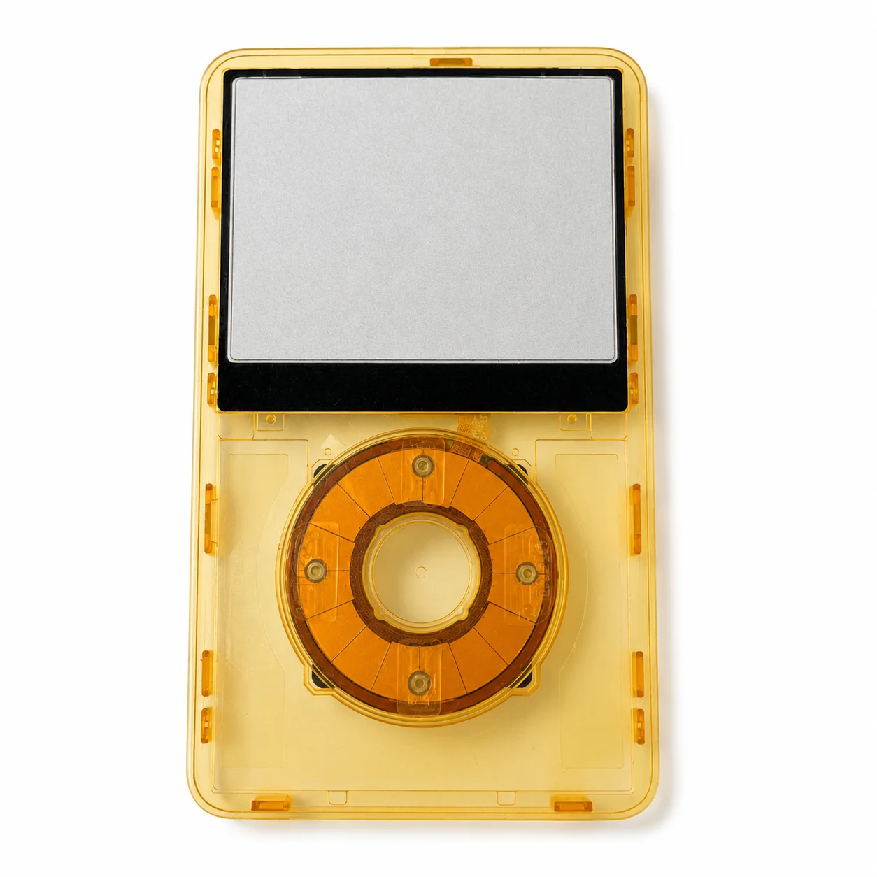 Przezroczysta przednia obudowa do odtwarzacza wideo IPOD Classic 5. generacji, obudowa do modyfikacji retro DIY — zdjęcie produktu 6