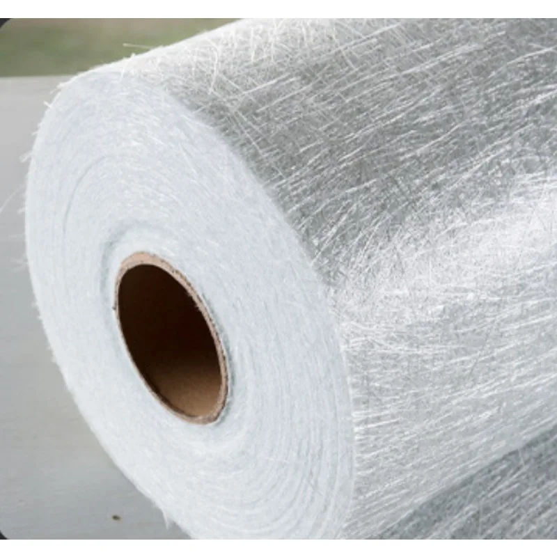 

300g 450g 1m Alkali Free Glass Fiber Felt Anti Corrosion Shipbuilding Fiberglass Mat