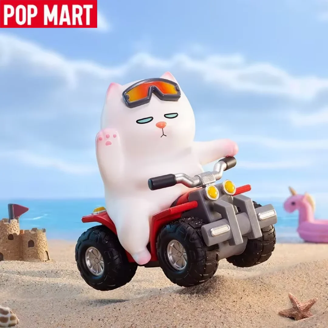 POP MART ViViCat Holiday Series Blind Box Toys Mystery Box Action Figure Cute Model Original Girl festival gift Desktop Ornament