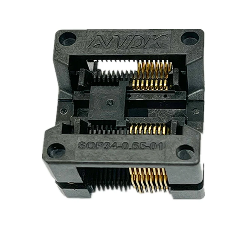 

SOP16(34) IC Sockets 0.65mm OTS IC PIN PITCH Prise Size 5.3mm Programmer Adapter Socket