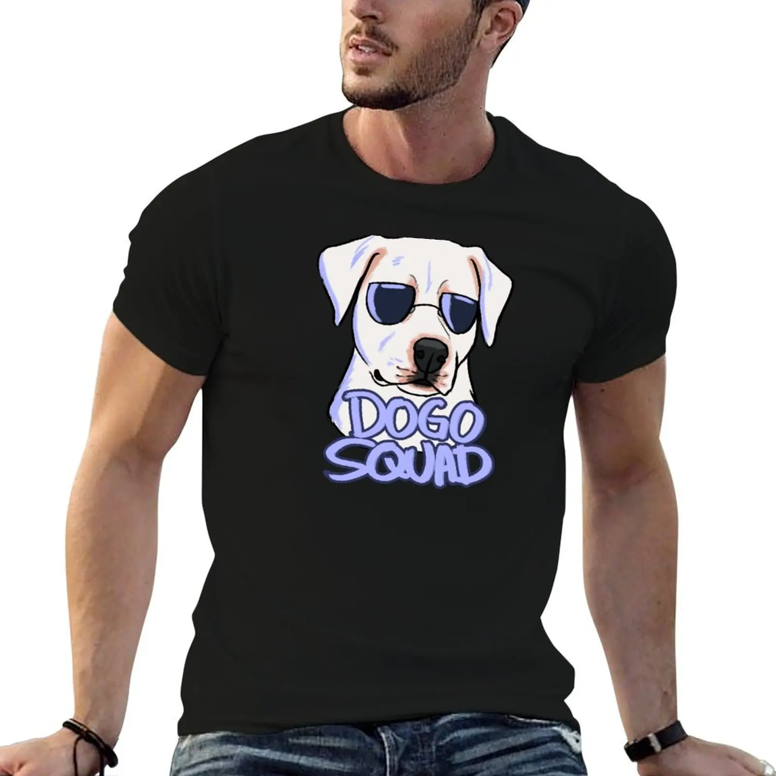 

DOGO SQUAD T-Shirt t shirt man cotton t shirts for man graphic funny T-Shirt
