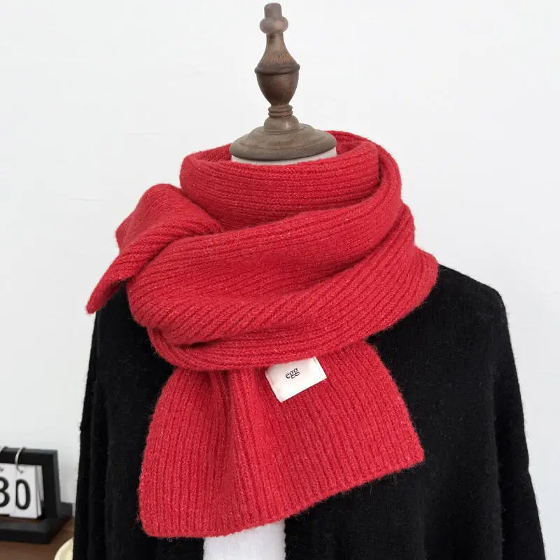 جديد طالب وشاح الشتاء الدفء الصوف مزيج متماسكة المشاعر الدوبامين حسن المظهر رشاقته يندبروف الرقبة امرأة دفئا بالجملة