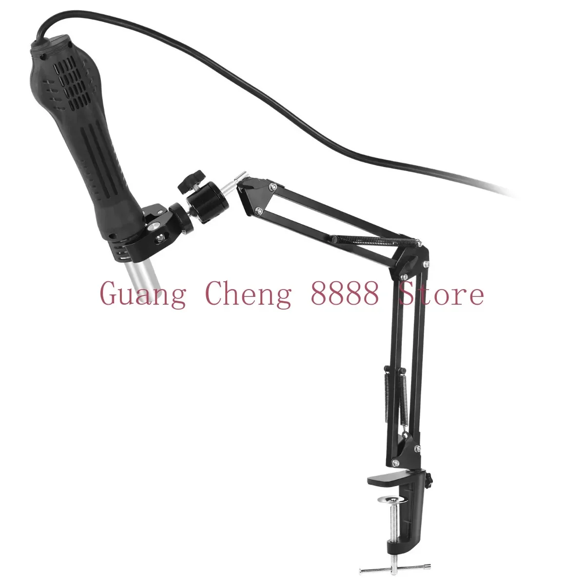 360° Rotatable Motherboard Fixture Hair Dryer Holder Third Soldering Helping Hands Heat Gun Bracket Welding Tool