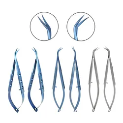 Castroviejo Corneal Scissors Capsule Scissors Titanium/stainless Steel Micro Scissors Ophthalmic Instrument Eyelid Tools