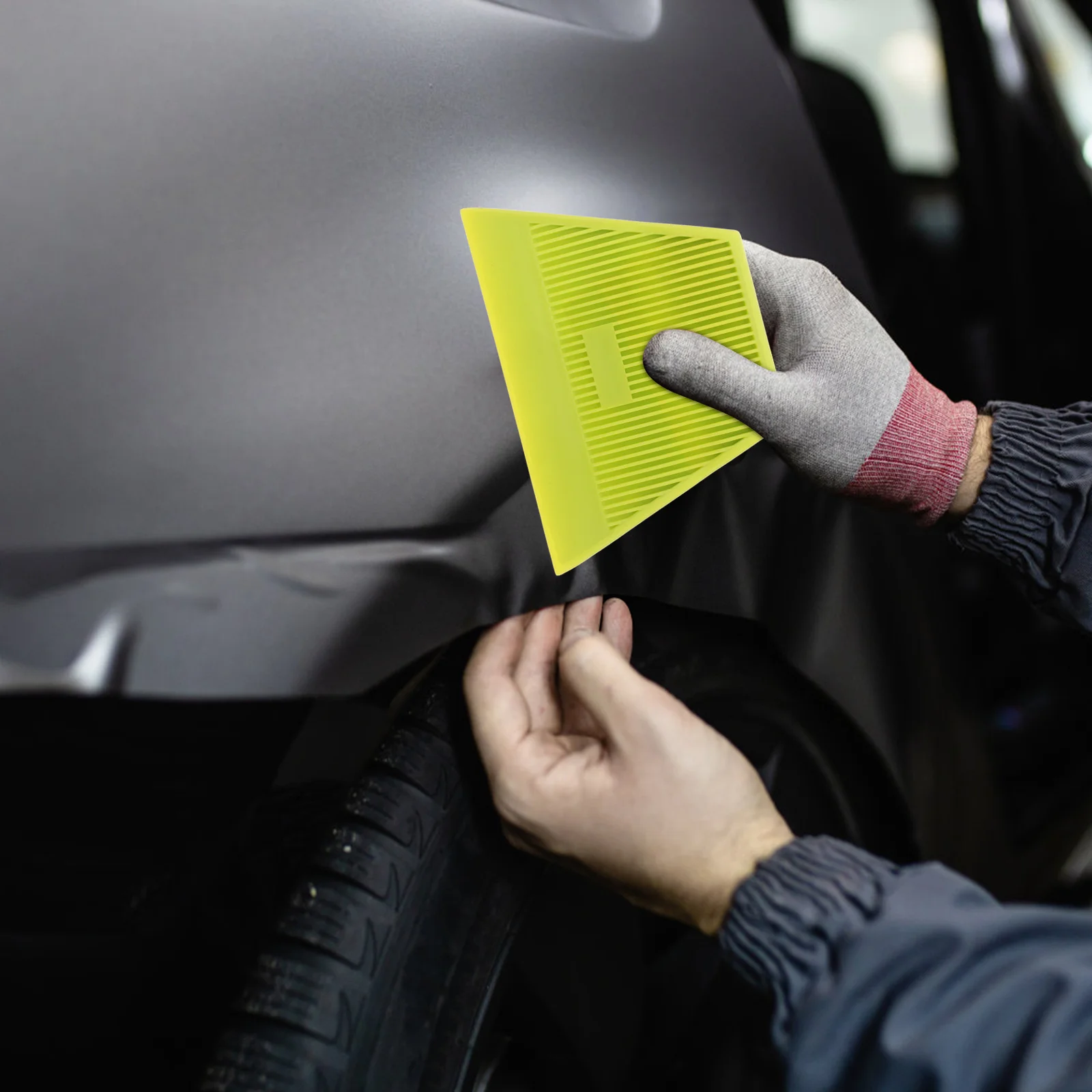 

Sturdy Plastic Car Wrap Squeegee Tool Smooth Application Bubble Free Versatile Use Wallpaper Decals Vinyl Adhesive Films