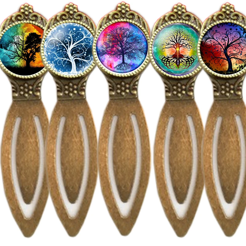 

Tree Of Life Bookmark Faith Belief Vintage Mental Book Marker Supernatural Plant For Reading Marque Page Binder Index Divider