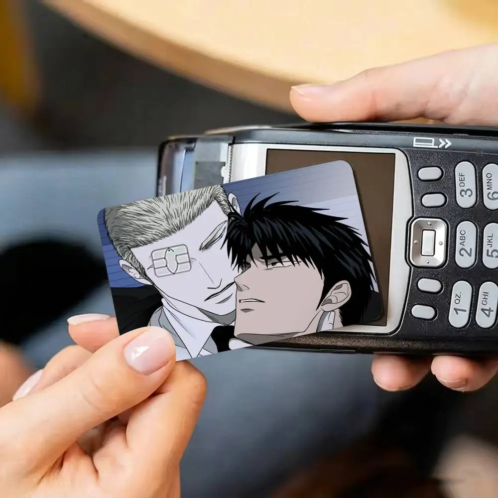 BL Shutline Jake Shin  Credit Card HD Stickers Game Card Decal Small Chip Waterproof Sticker Gift